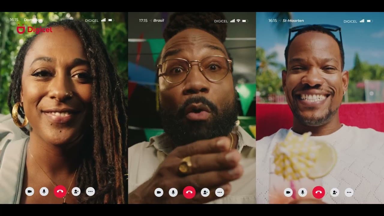 Affiche de Digicel Caraïbes